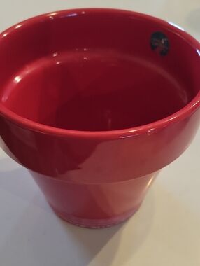 Walmart 4" Used Red Pot